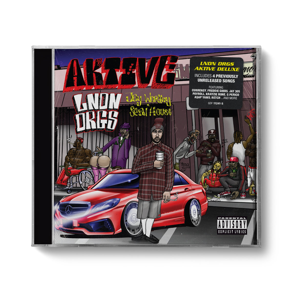 LNDN DRGS 'Aktive' Deluxe CD w/ O-Card & Sticker