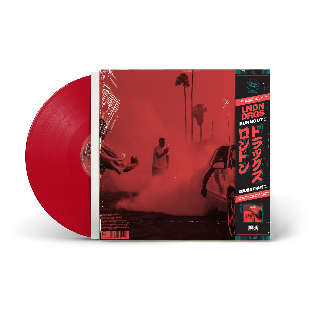 洋楽 LNDN DRGS Larry June LP Vinyl RED Larry June & Jay Worthy '2 P'z In A Pod' Limited Edition