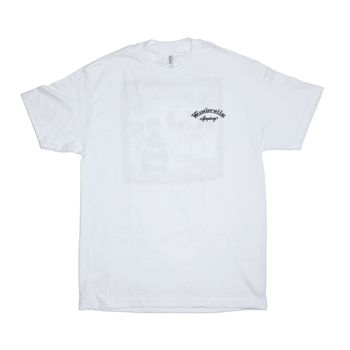 Umbrella Symphony Short Sleeve T-Shirt (White) – LNDN DRGS