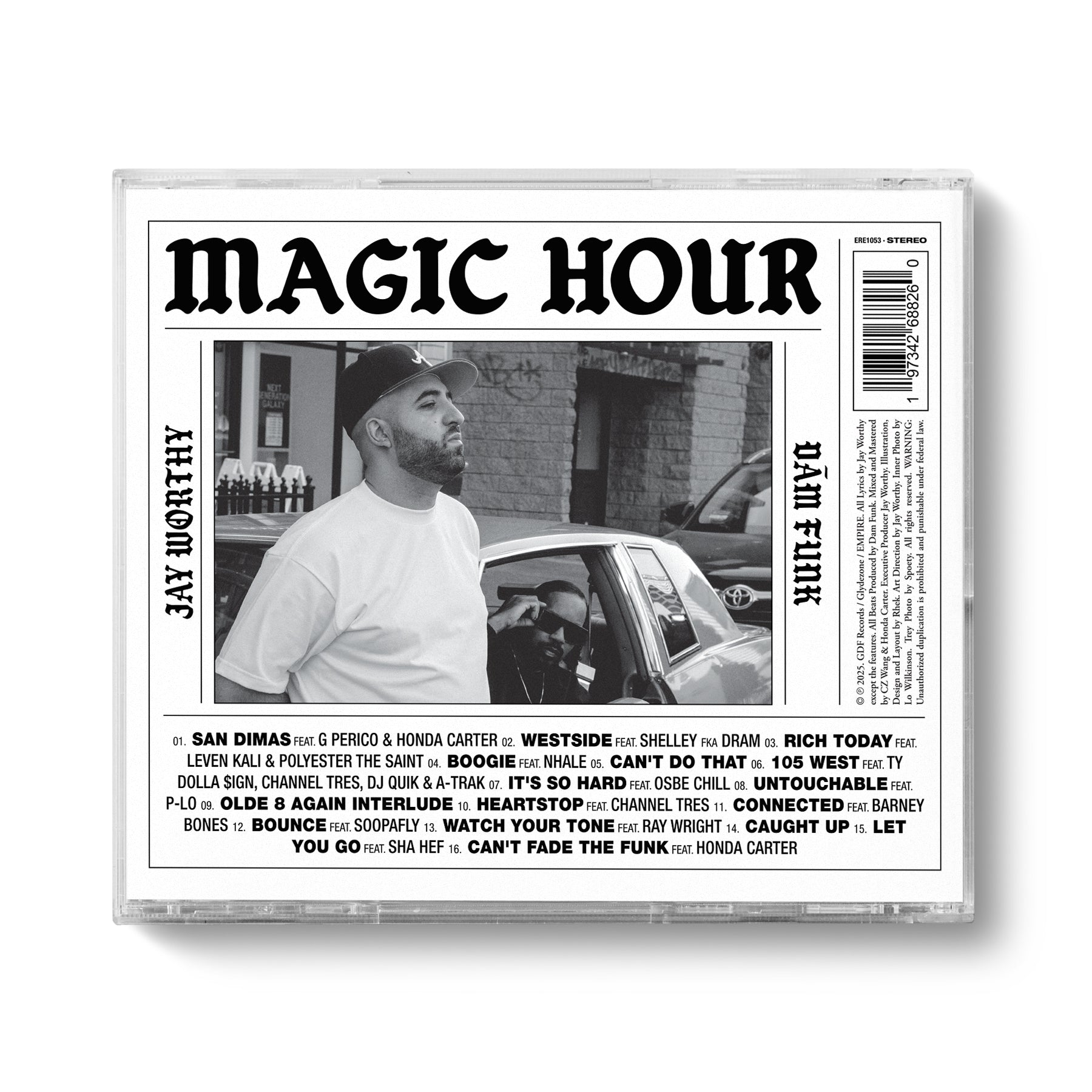 Jay Worthy x DāM FunK 'MAGIC HOUR' CD – LNDN DRGS