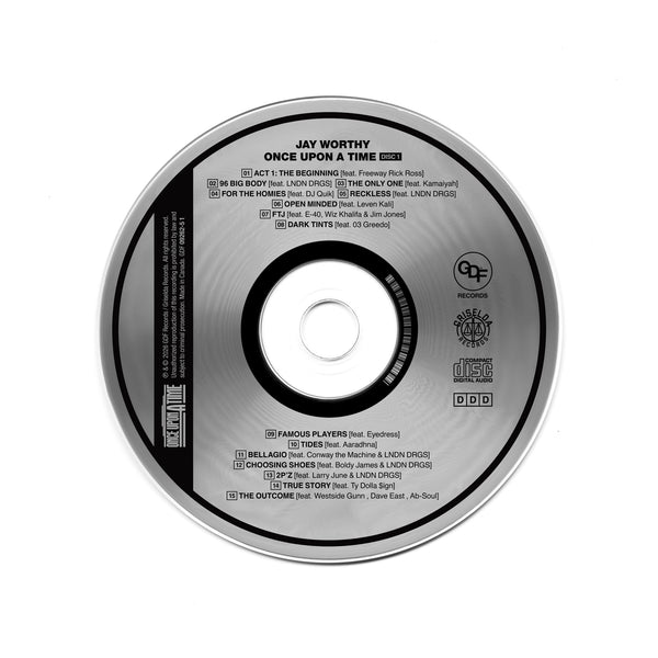 Jay Worthy 'Once Upon A Time' Longbox Double CD
